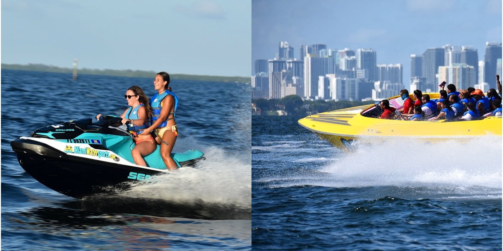 Jet Ski + Speed Boat