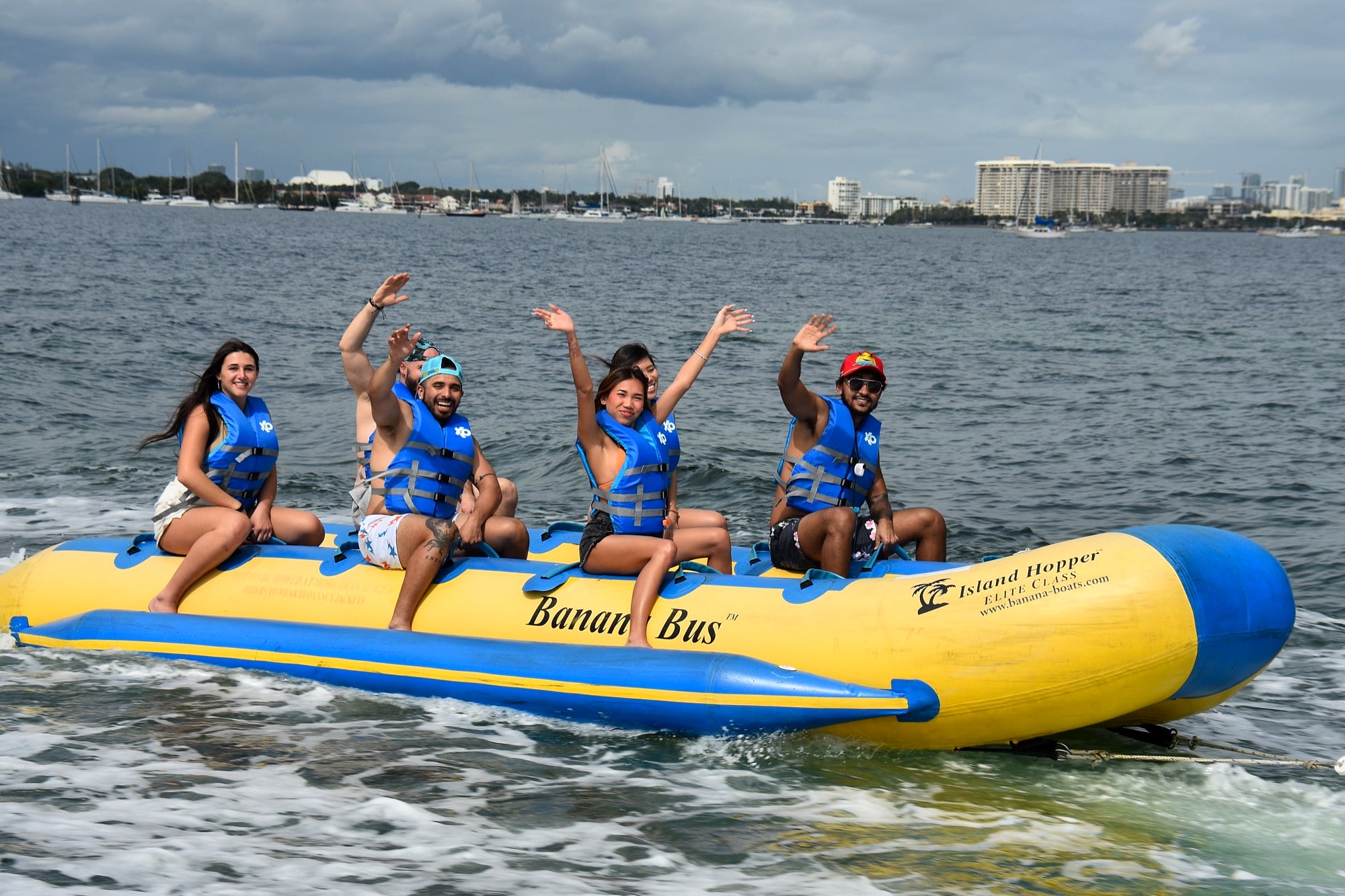Banana Boat at Miami Watersports — Miami, Dinner Key Marina
