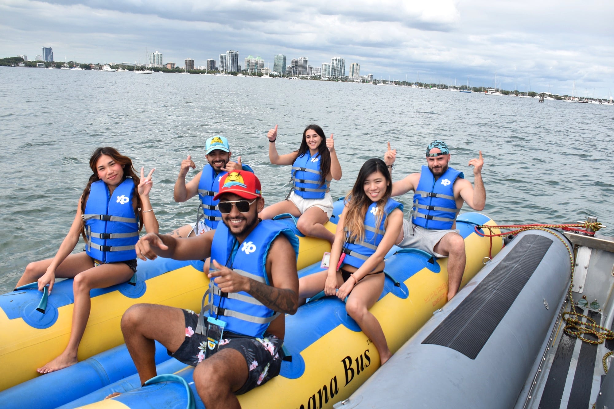 Banana Boat at Miami Watersports — Miami, Dinner Key Marina