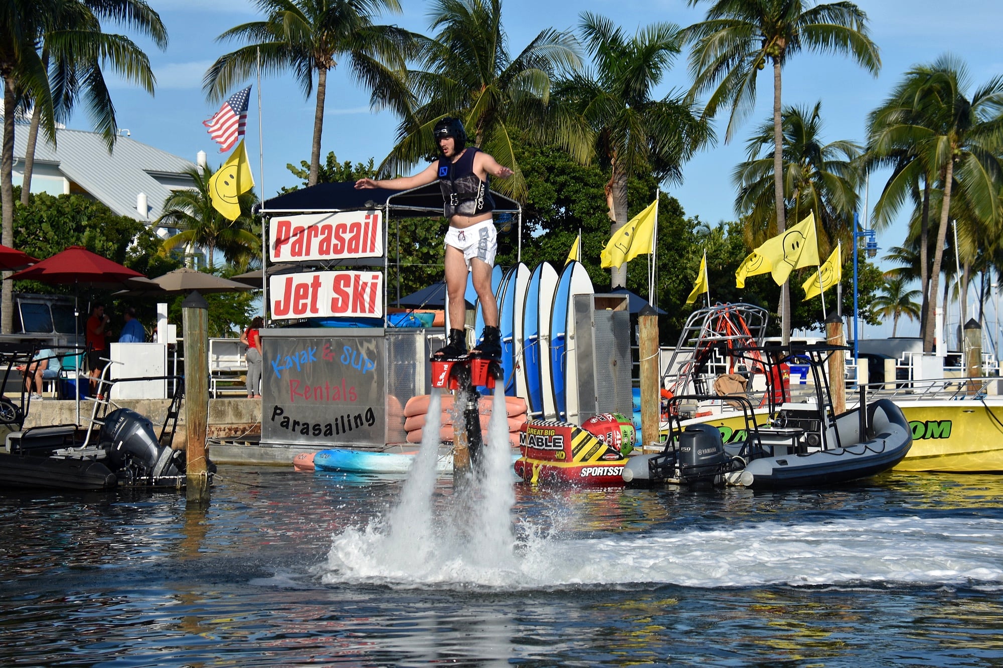 Jet Ski at Miami Watersports — Miami, Dinner Key Marina