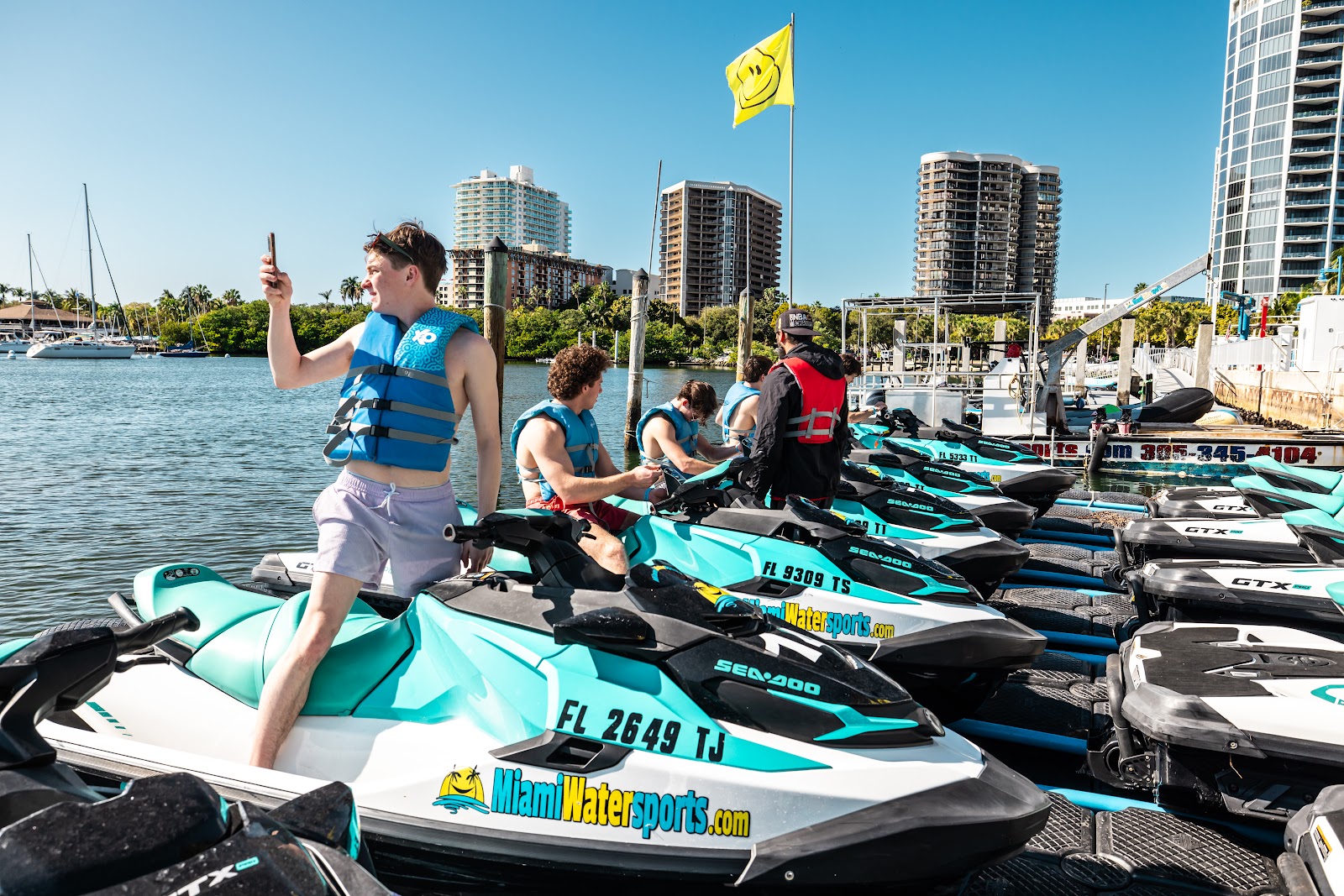 Flyboard at Miami Watersports — Miami, Dinner Key Marina