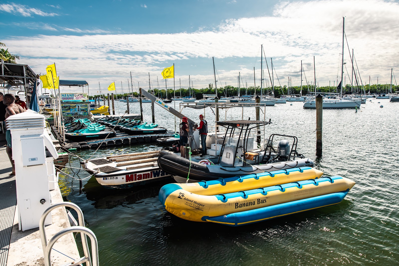 Flyboard at Miami Watersports — Miami, Dinner Key Marina