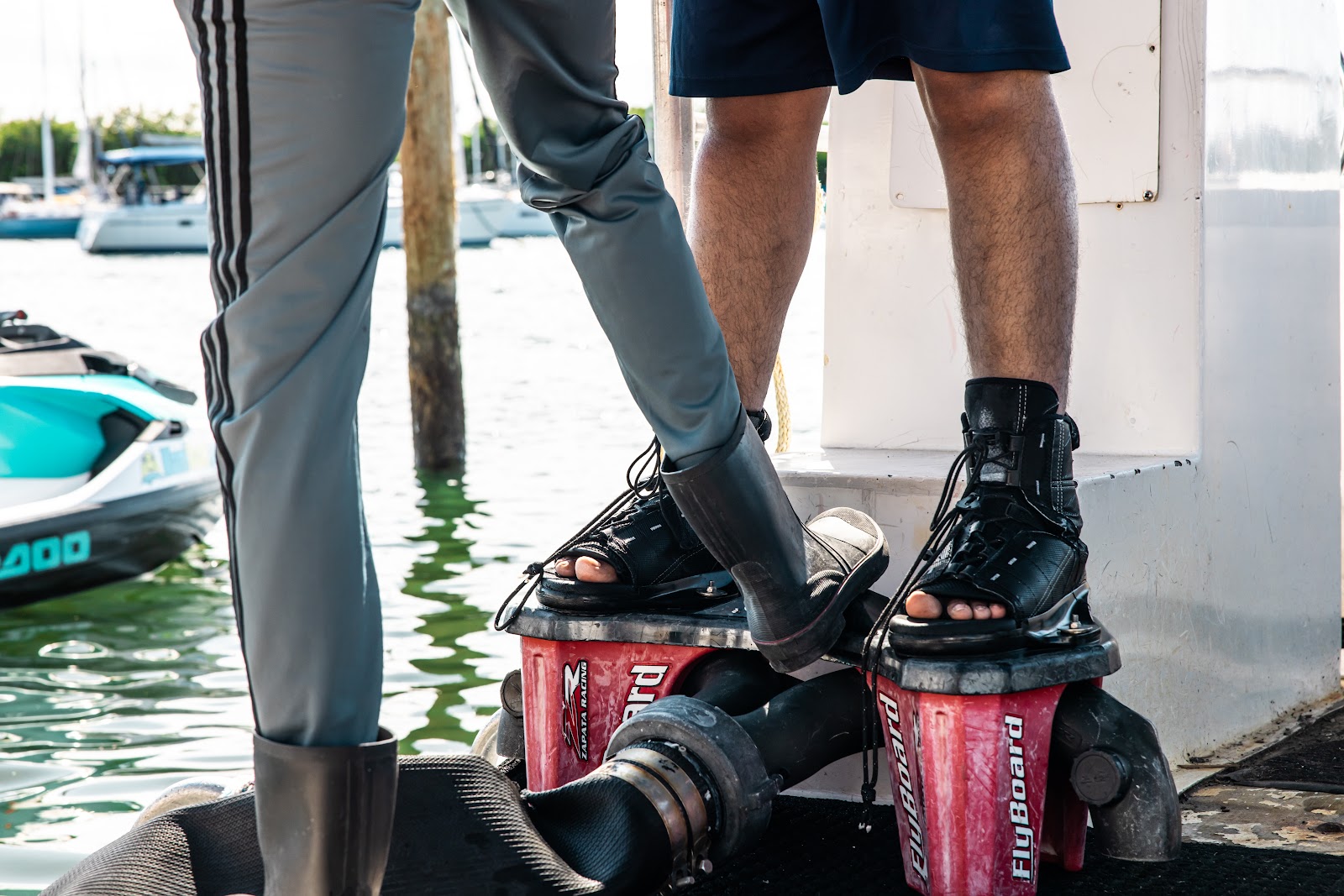 Flyboard at Miami Watersports — Miami, Dinner Key Marina