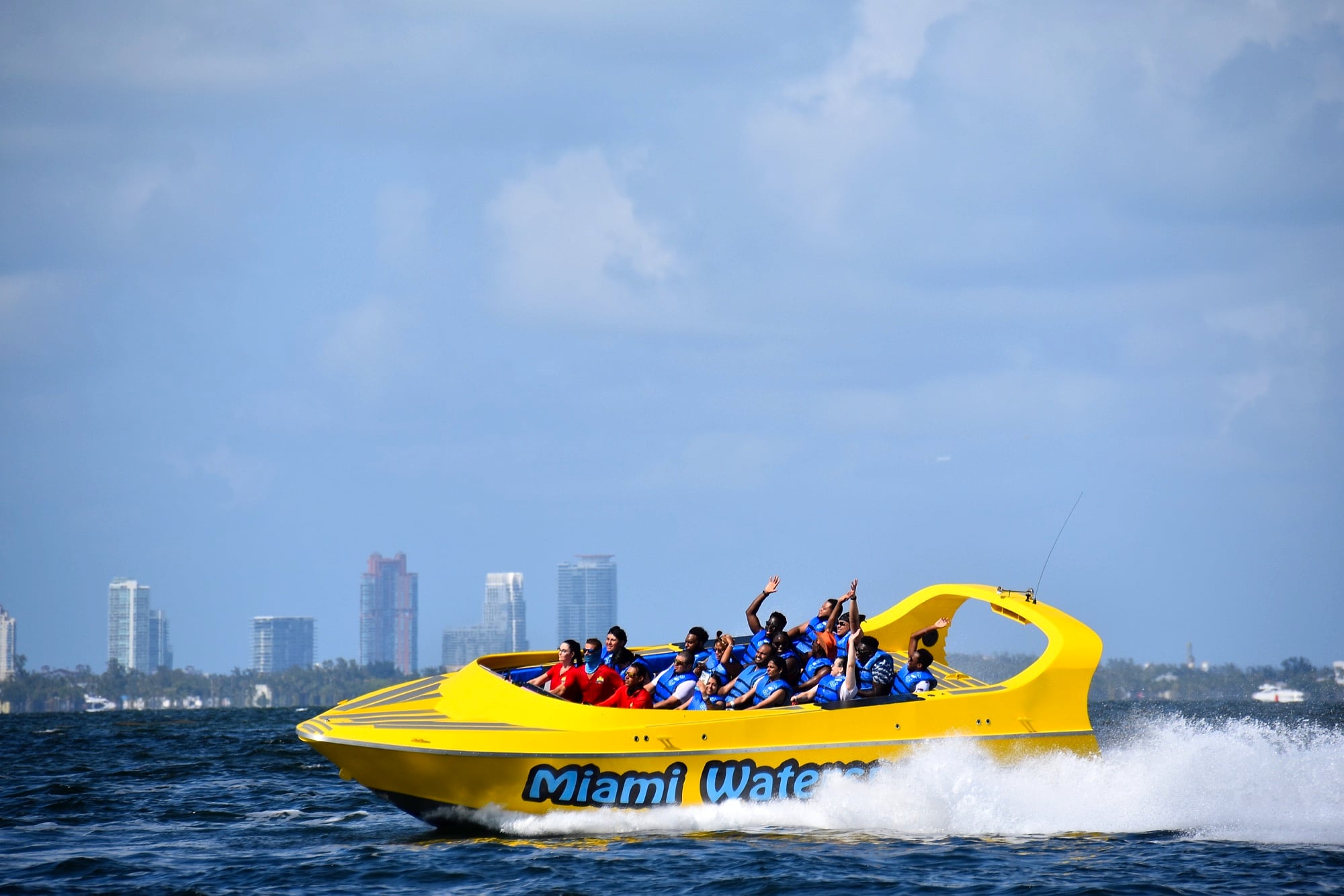 Speed Boat at Miami Watersports — Miami, Dinner Key Marina