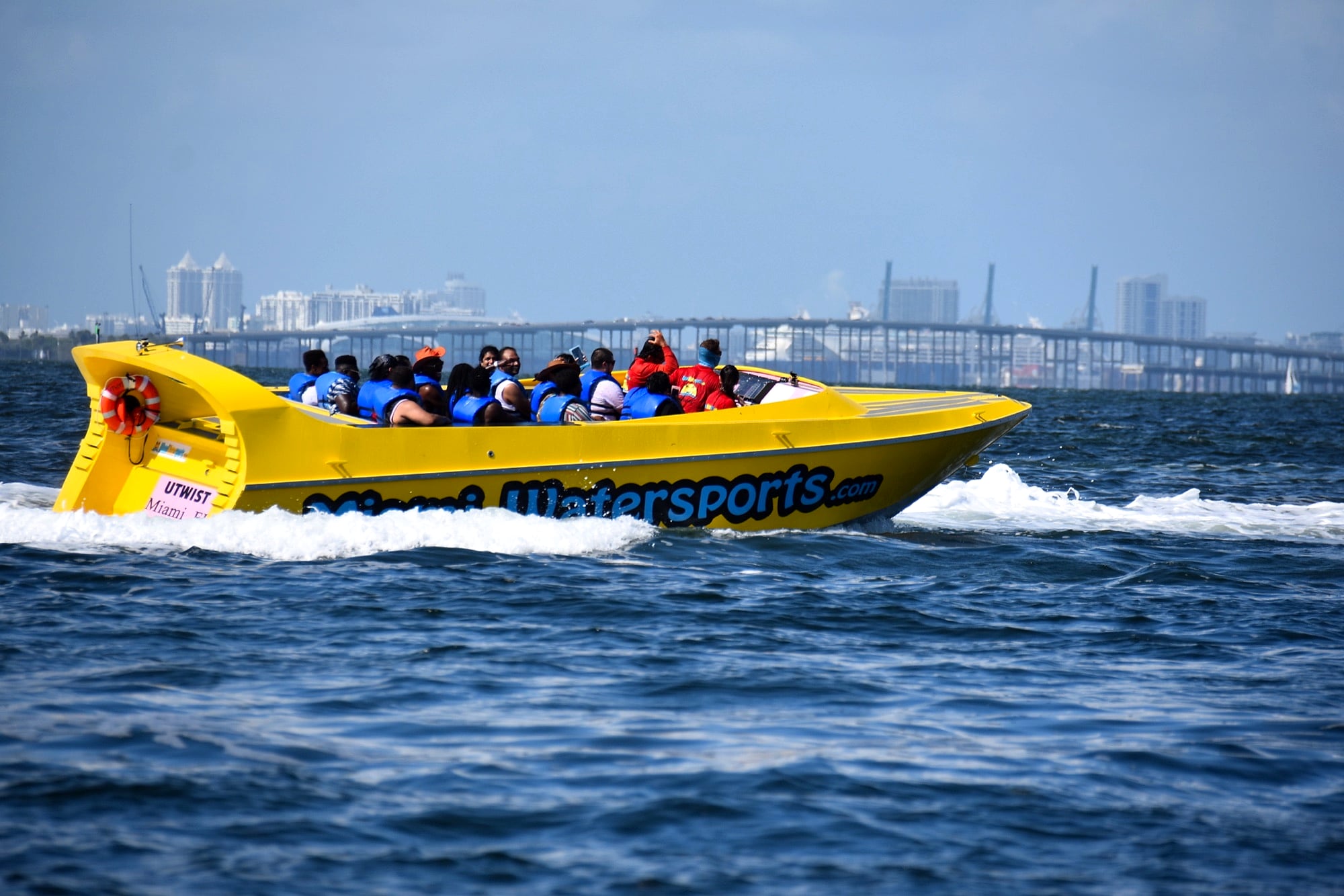 Speed Boat at Miami Watersports — Miami, Dinner Key Marina