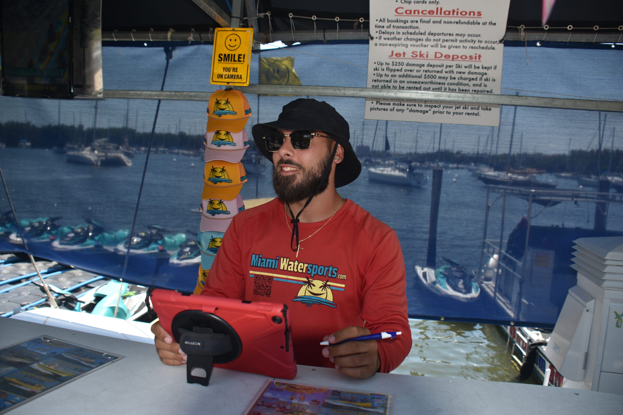 Speed Boat at Miami Watersports — Miami, Dinner Key Marina