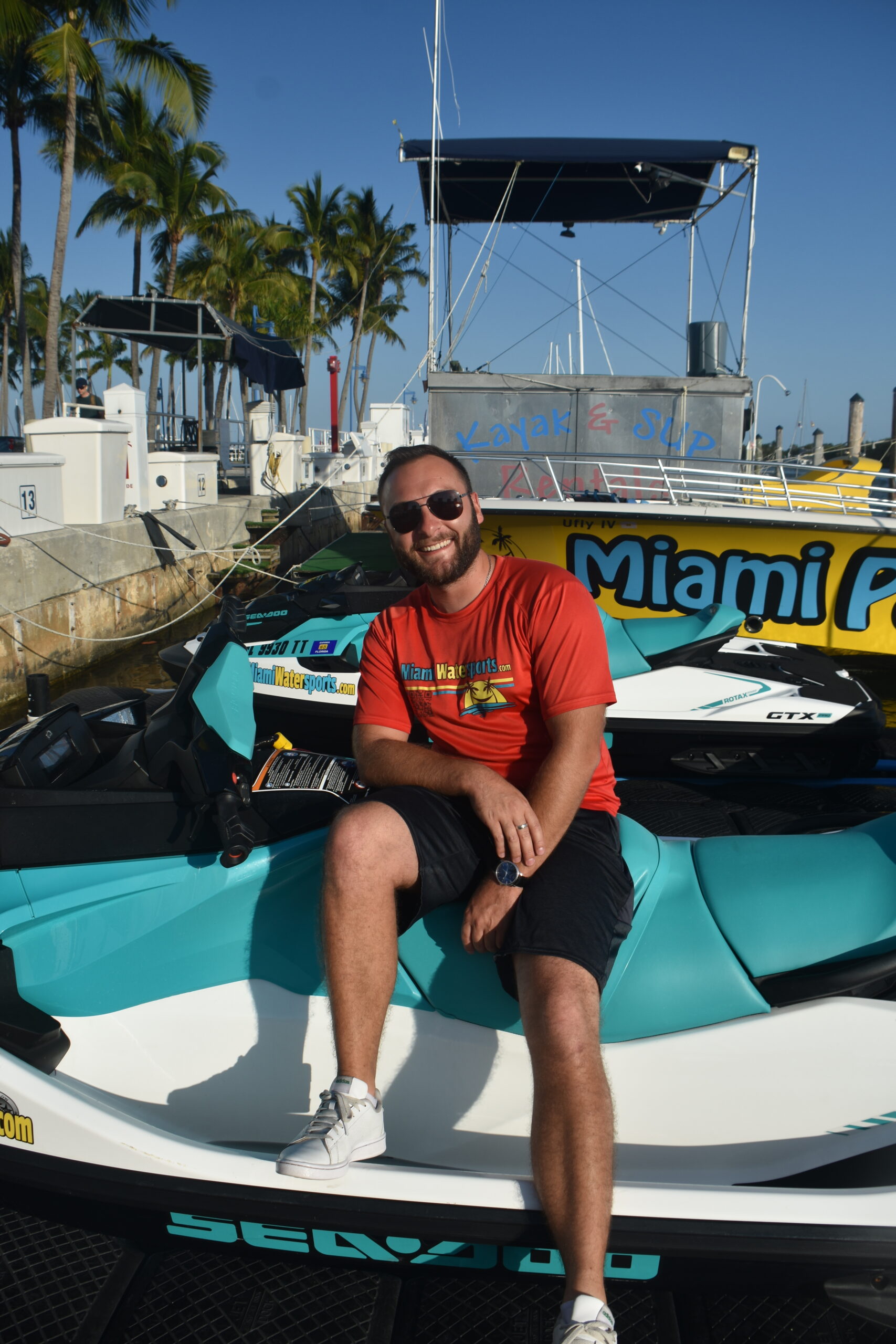 Jet Ski at Miami Watersports — Miami, Dinner Key Marina