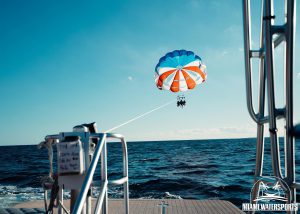 Parasailing in South Beach